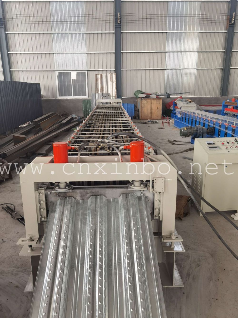 decking floor roll forming machine