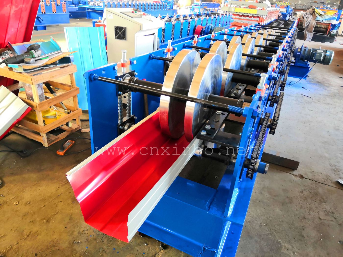 downspount roll forming machine