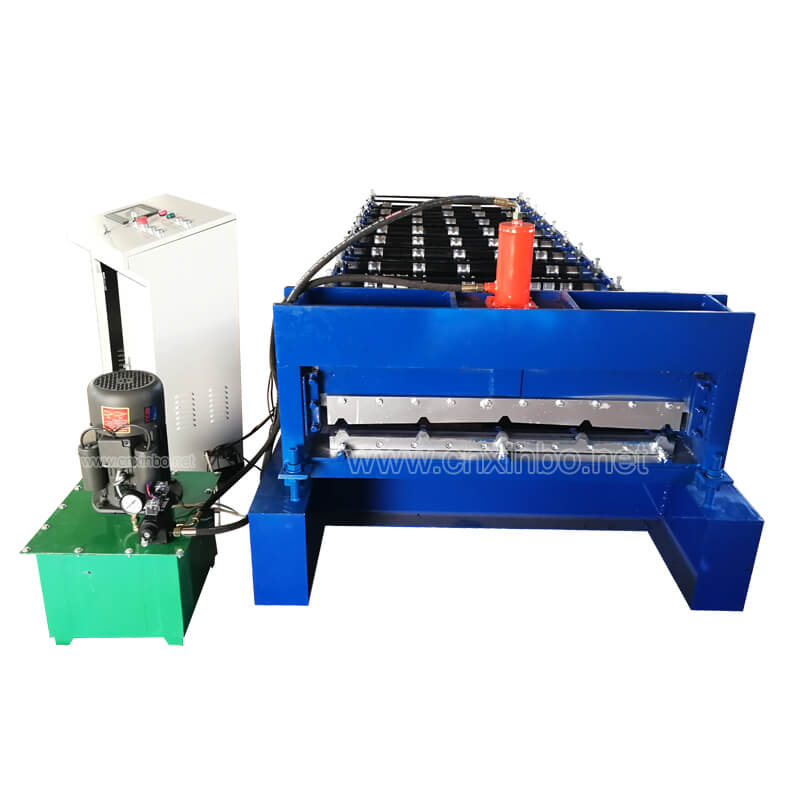 Metal IBR roll forming machine