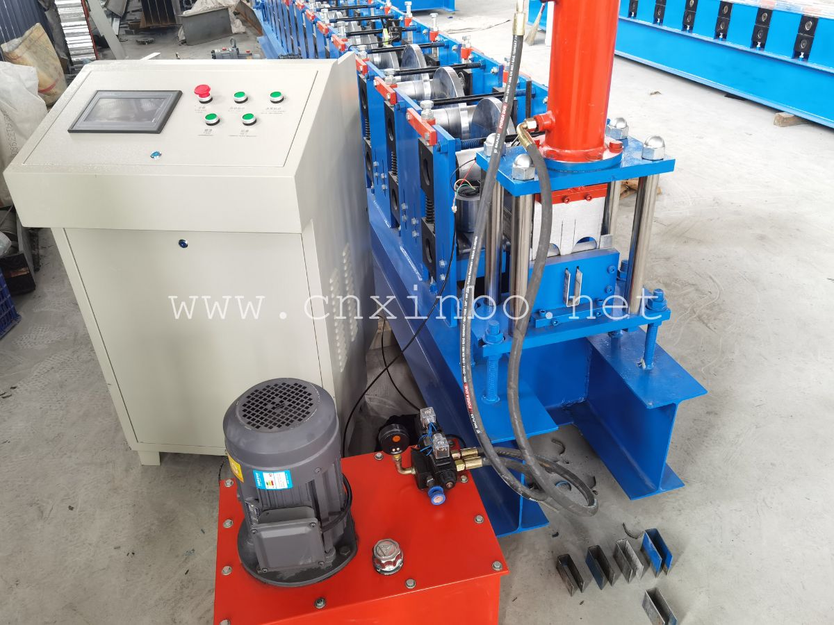 Shutter Door U Guiding Channel Roll Forming Machine