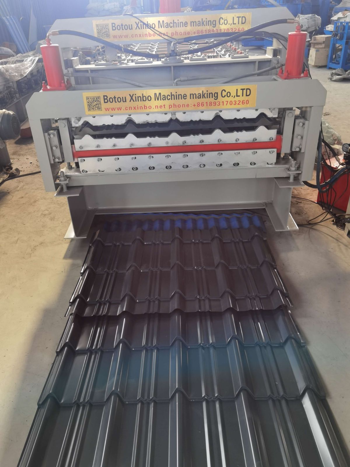 Double Layer Roll Forming Machine