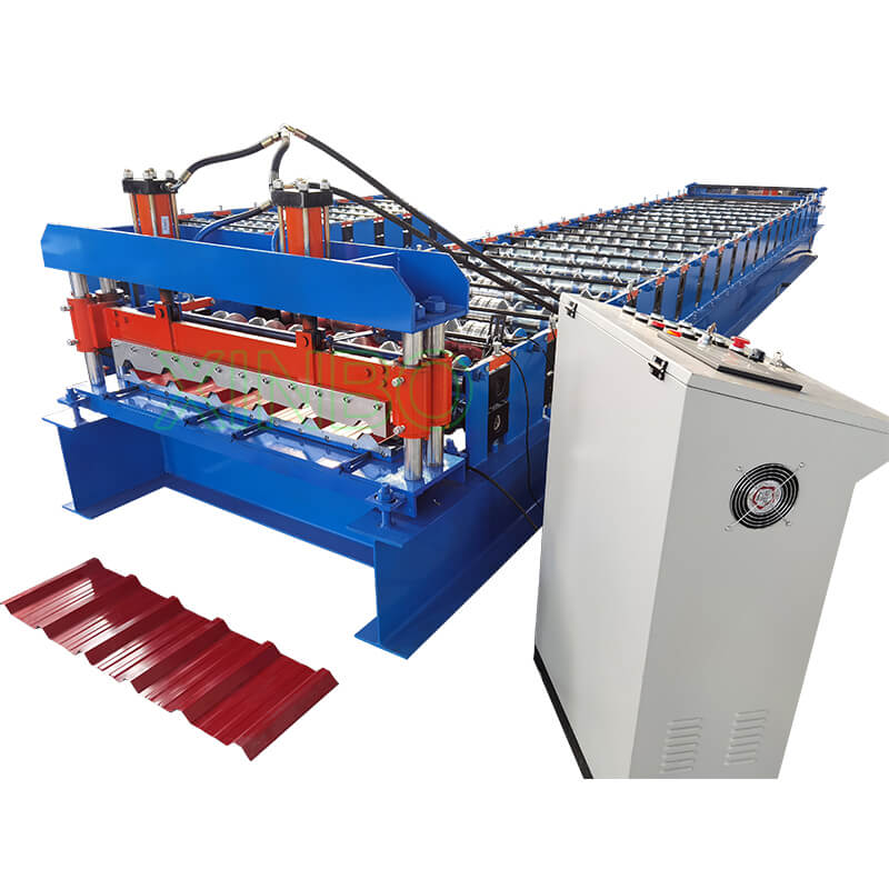 Metal IBR roof panel making machine