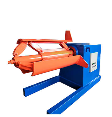 5t Hydraulic Automatic Efficient  Uncoiler Decoiler Machine