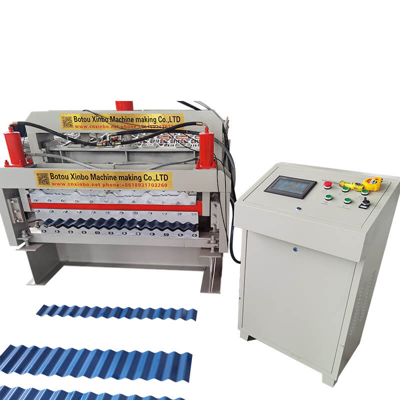 Double Layer Roof panel Roll Forming Machine