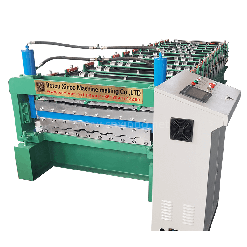 Double Layer Roof panel Roll Forming Machine