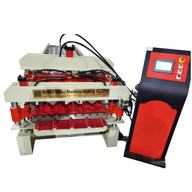 Double Layer Roll Forming Machine