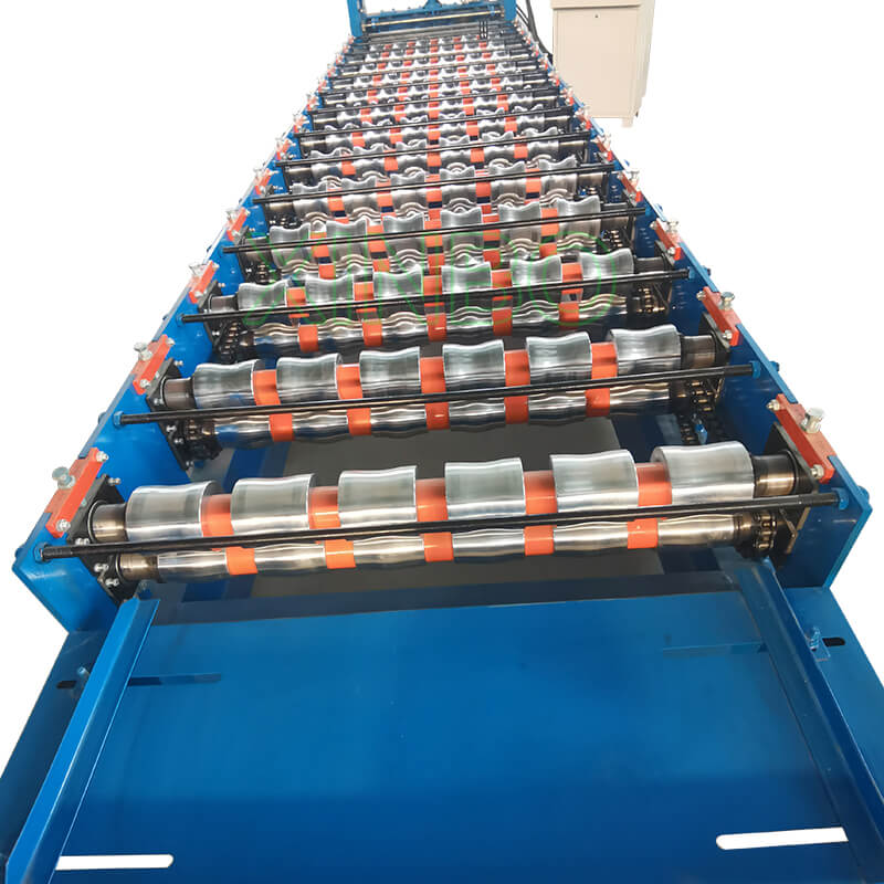 Glazed Tile Making Roof Roll Forming Machine
