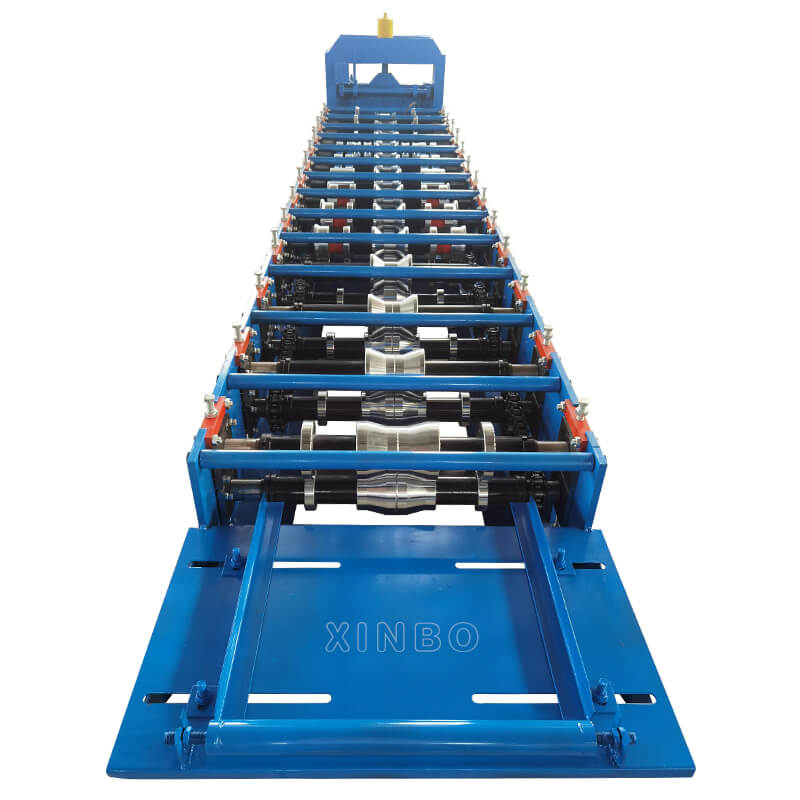 Roof ridge tile forming machine