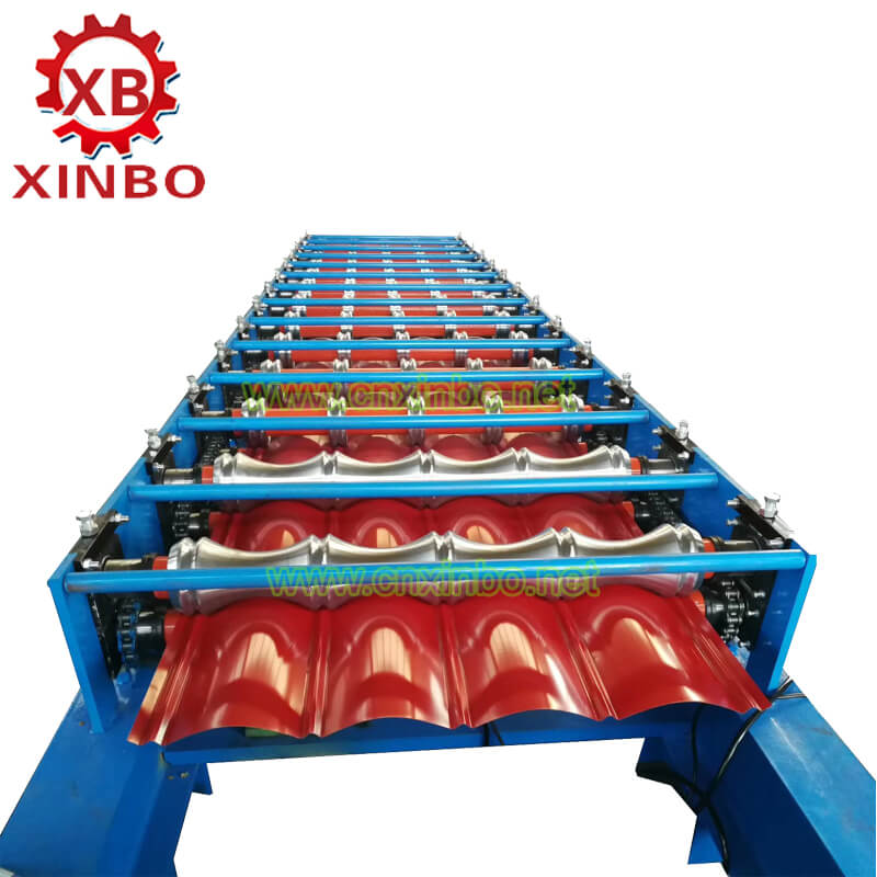 Full automatic glazed tile making machine