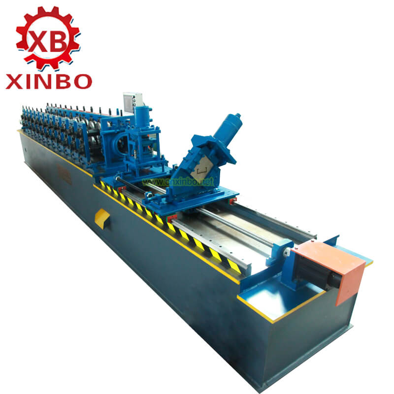 Aluminum C U light keel roll forming machine