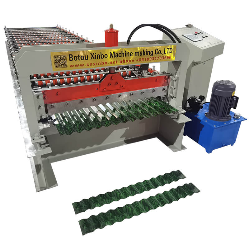 2022 High speed high-quality galvanized steel roof ridge tile forming machine corrugated roof panel machine Prices