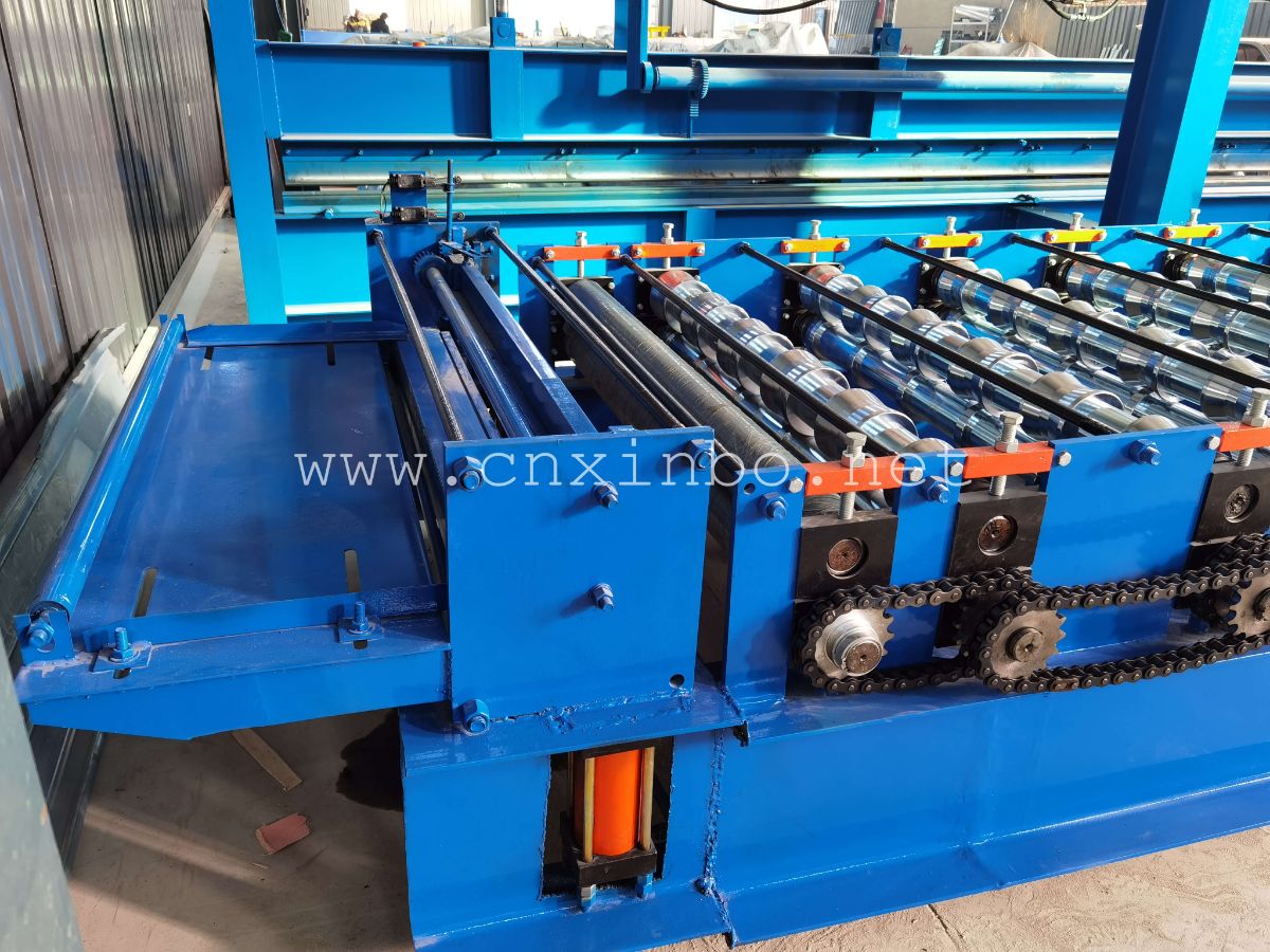 roof glazed tile roll forming machine