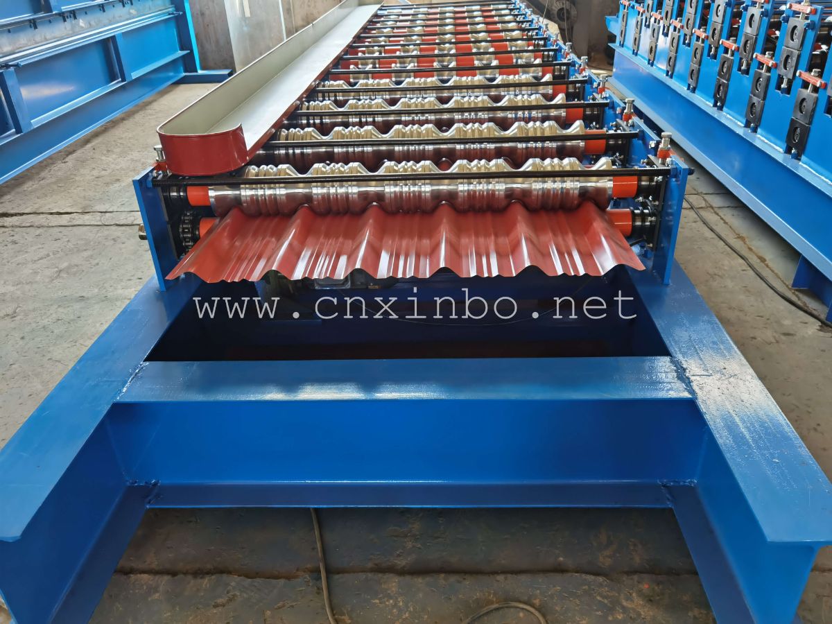 roof glazed tile roll forming machine