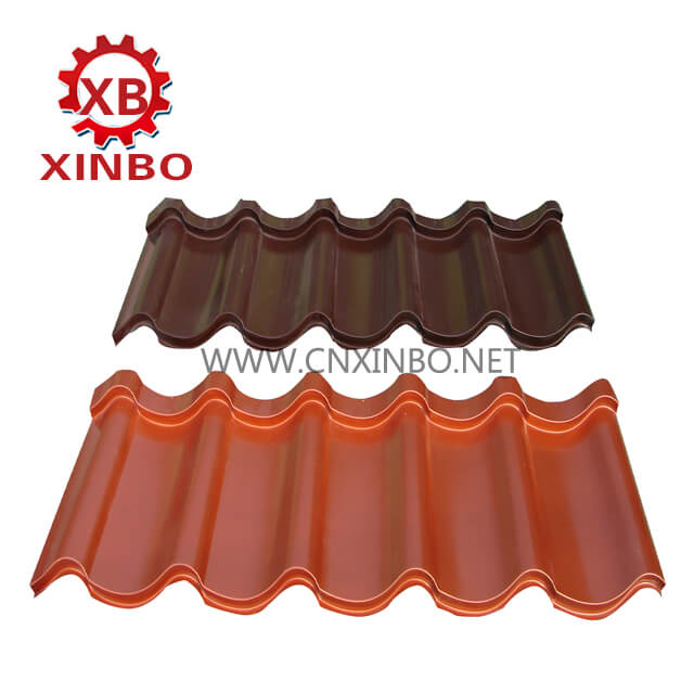 roof glazed tile roll forming machine