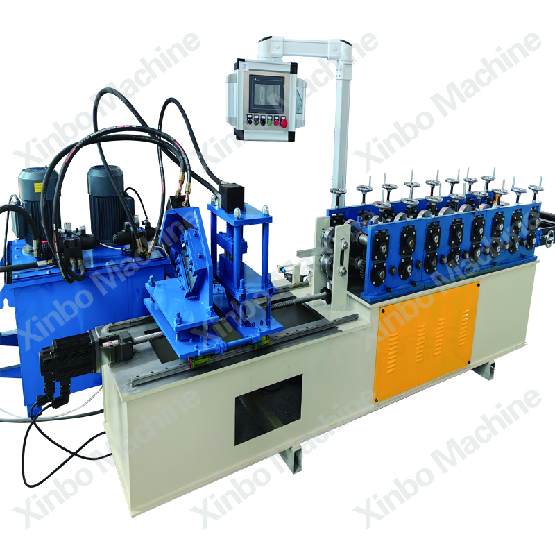 Light rail keel stud track C-U-shaped galvanized steel rolling forming machine