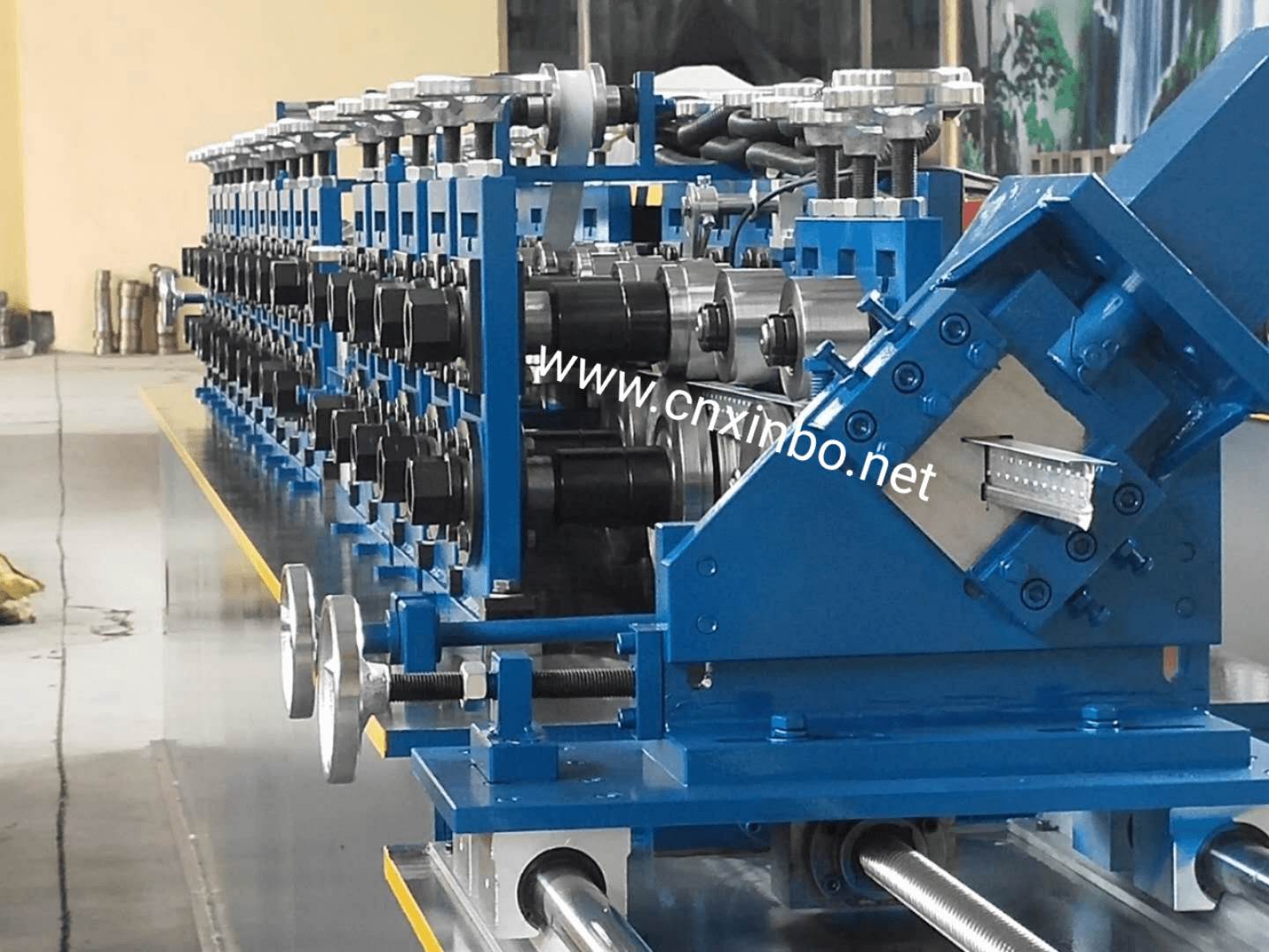 automatic  t grid ceiling light keel roll forming machine