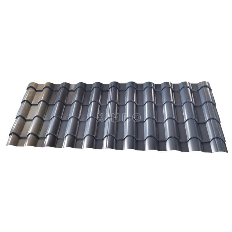 Double layer roof sheet roll forming machine