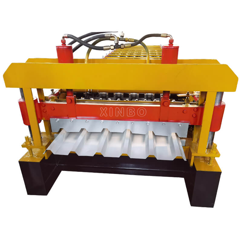 Trapezoidal roof panel roofing sheet making machine roll forming machine