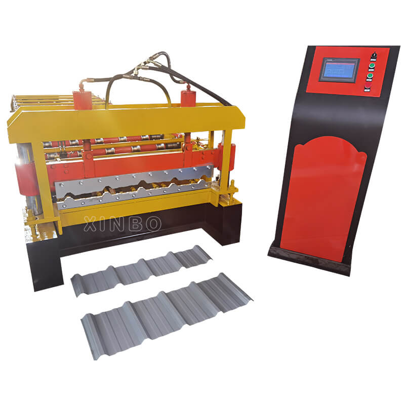 One layer trapezoid  roof panel machine