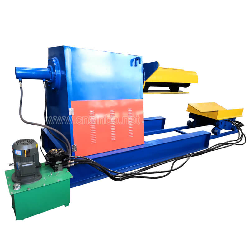 Hydraulic uncoiler machine