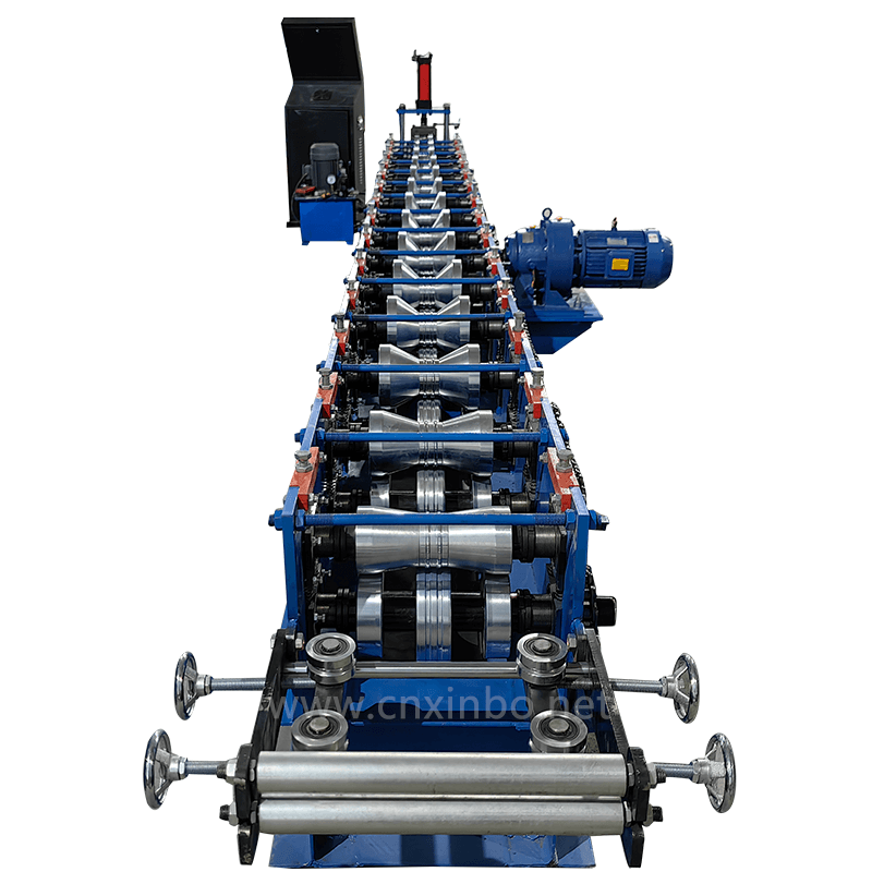 Stud and track omega roll forming machine