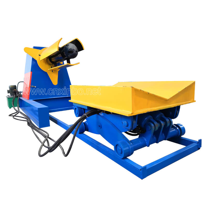 Hydraulic uncoiler machine