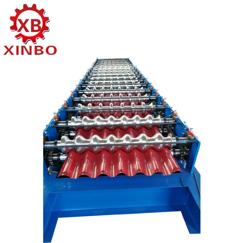 Full automatic glazed tile making machine