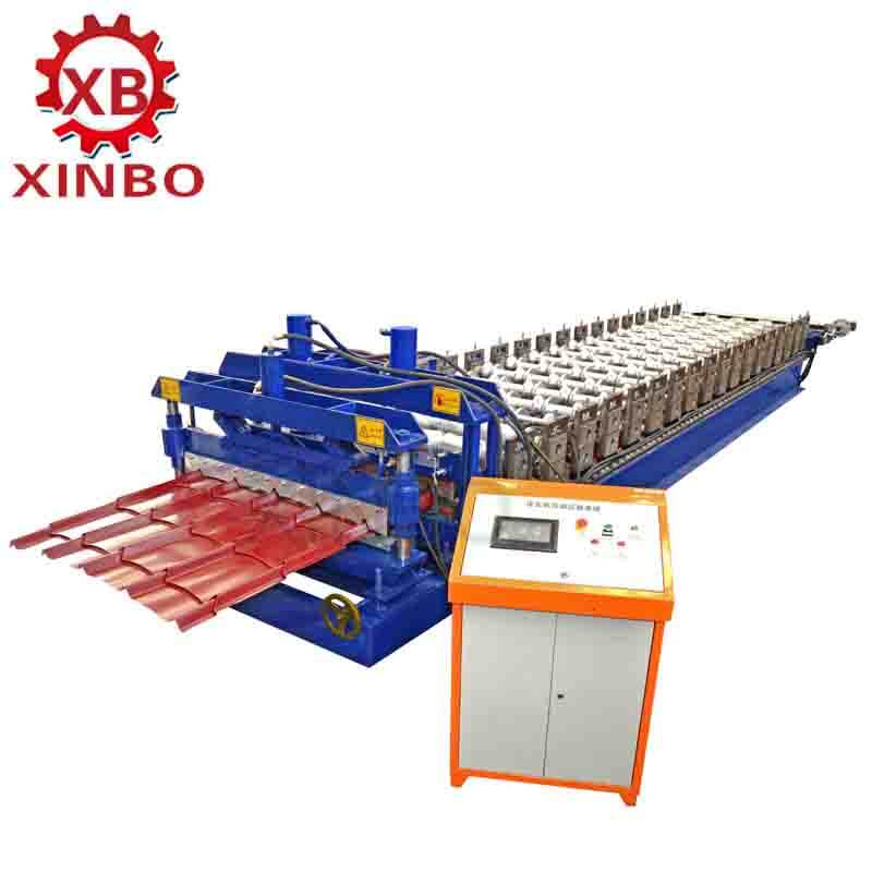 roof glazed tile roll forming machine