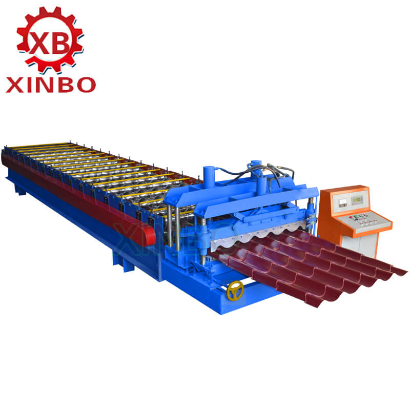 roof glazed tile roll forming machine