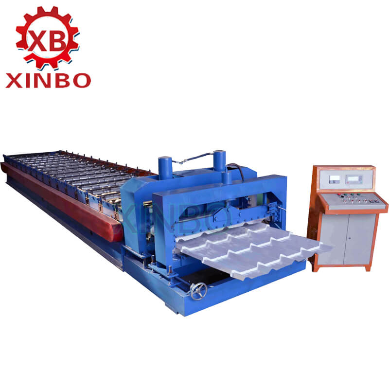 Metal Glazed Tile Exquisite Roof Step Tile Manufacturing Machinery Price