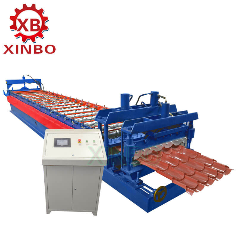 roof glazed tile roll forming machine