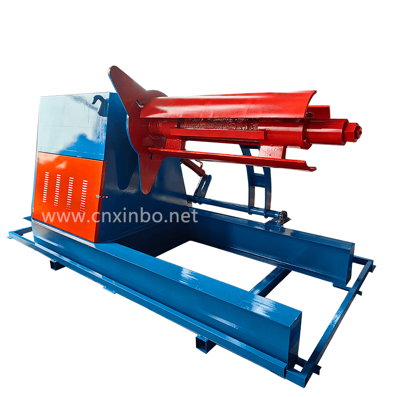 Fully automatic hydraulic decoiler 5 tons, 10 tons and 15 tons optional