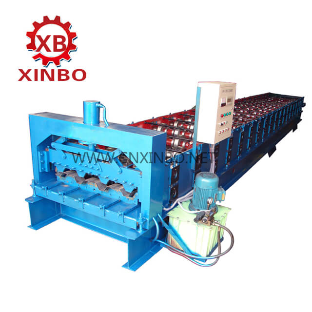 decking floor roll forming machine