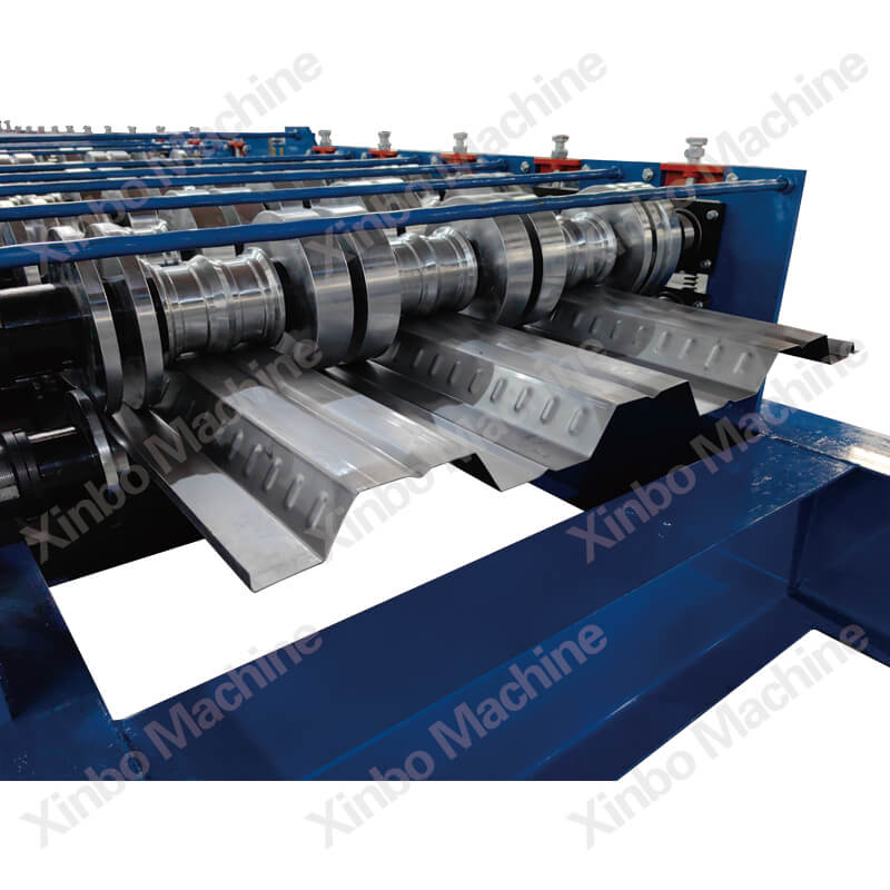 Floor metal decking rolling forming machine Full automatic galvanized steel decking machine