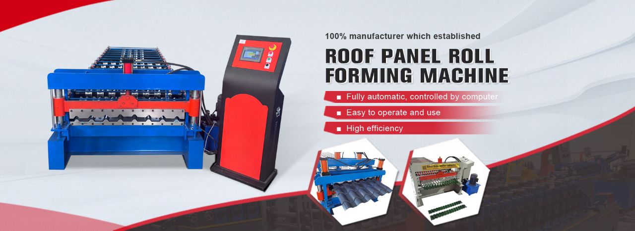 ROOF PANEL ROLL FORMING MACHINE