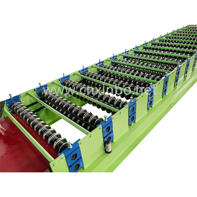 corrugated roof panel machine