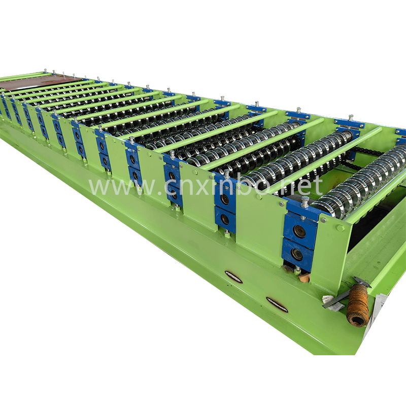 corrugated roof panel machine