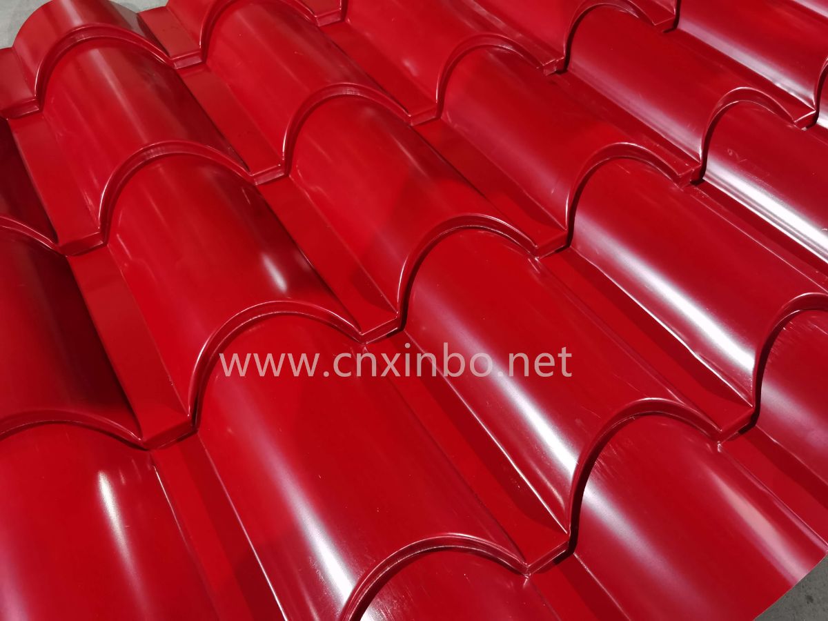double layer roof panel machine