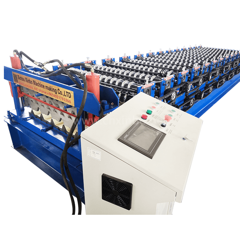 Double layer roll forming machine