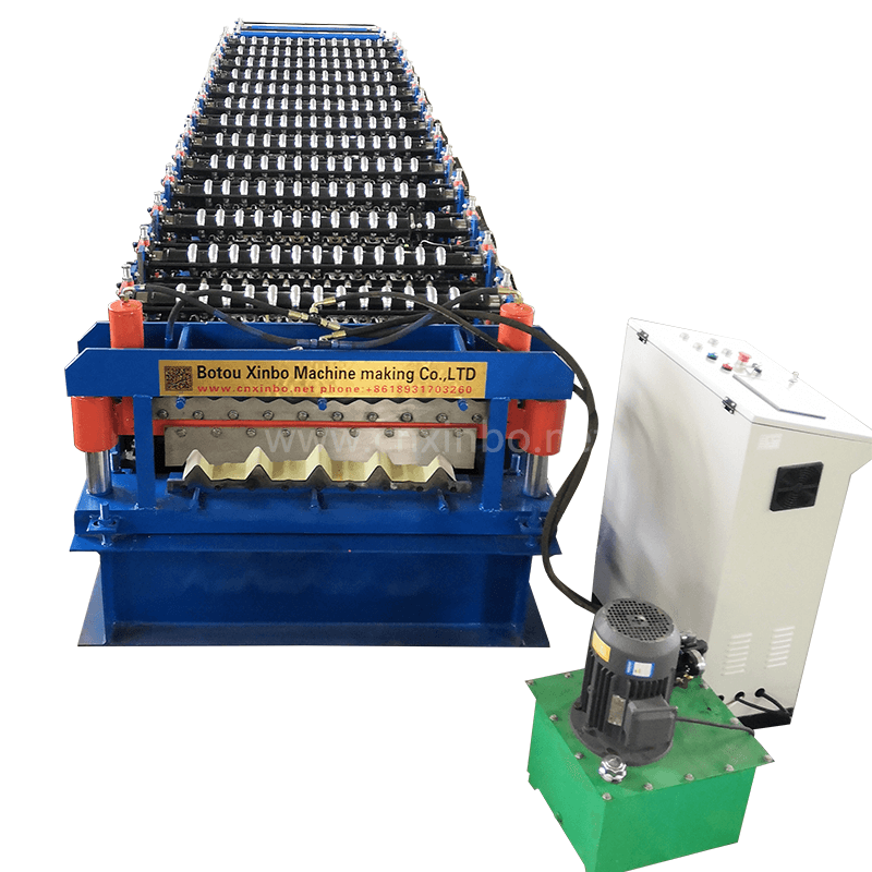 Double layer roll forming machine