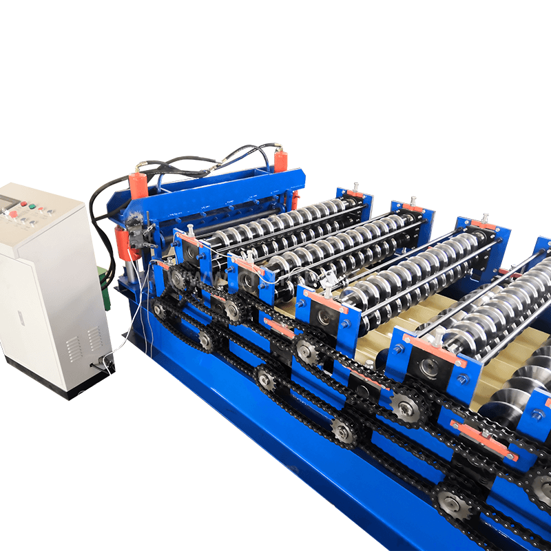 Double layer roll forming machine