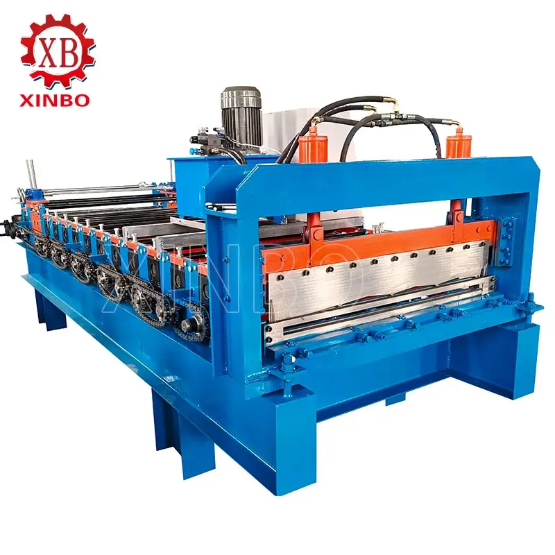 Automatic width-adjustable Roof and Wall Panel Roll Forming Machine