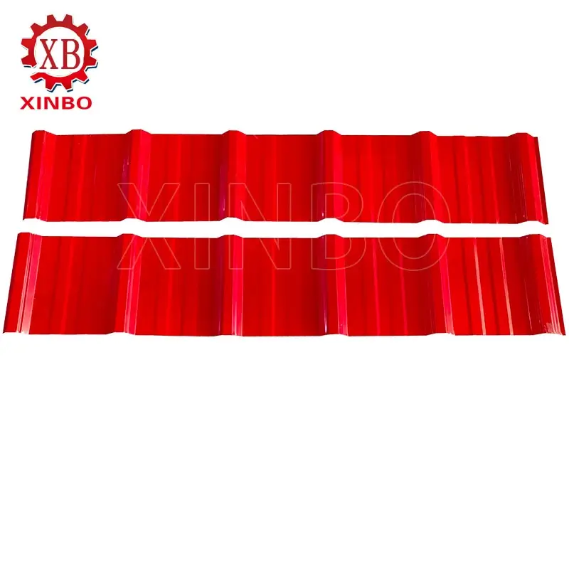 Custom IBR Roof Panel Roll Forming Machine