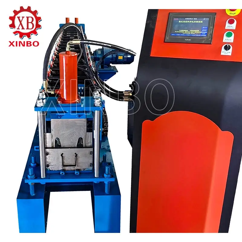 Poultry Feeding Trough Roll Forming Machine 1