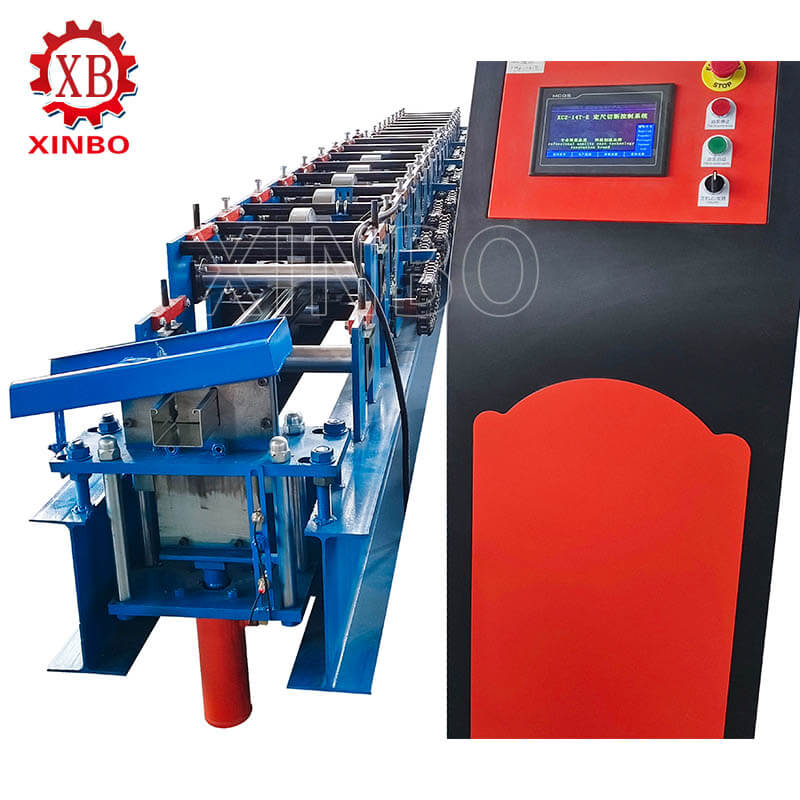 Rail channel machine