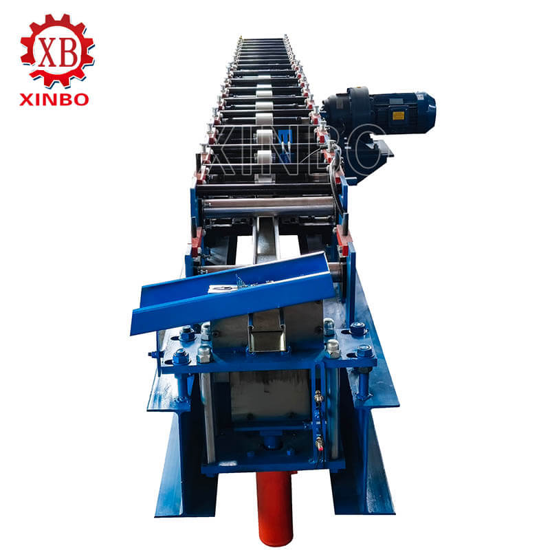 Rail channel machine