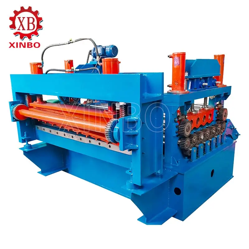 5-6mm Thickness Sheet Metal Flattening and Cutting Machine2
