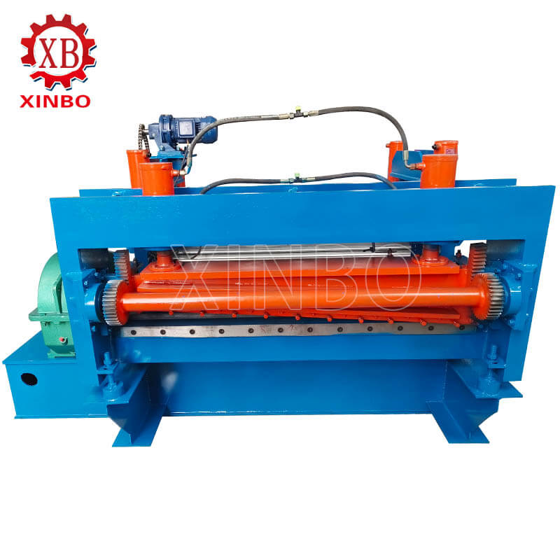 5-6mm thickness faltter and cutting machine