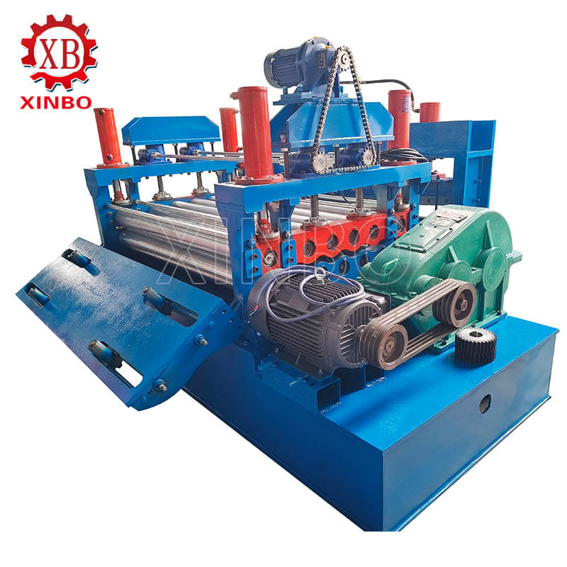5-6mm thickness faltter and cutting machine