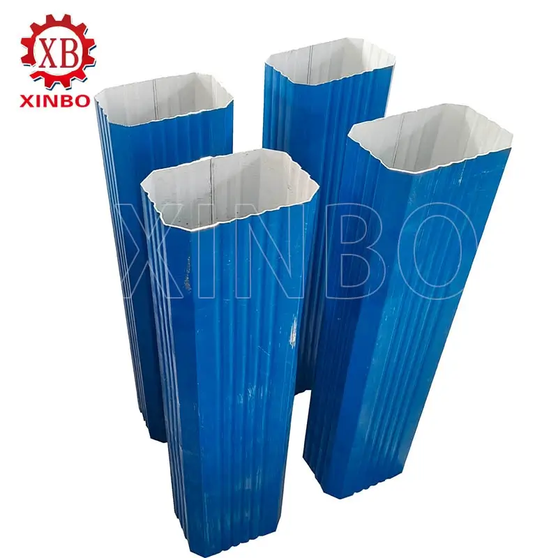 Metal Downpipe produced by Automatic Downpipe Roll Forming Machines